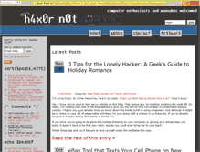 Tablet Screenshot of hackernotcracker.com